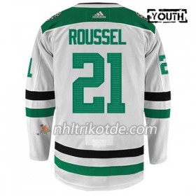 Dallas Stars Trikot ANTOINE ROUSSEL 21 Adidas Weiß Authentic - Kinder